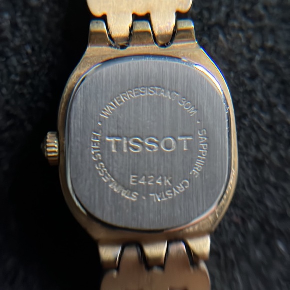 Tissot Swiss Made Matte Gold Tone Ladies Watch - Picture 5 of 14